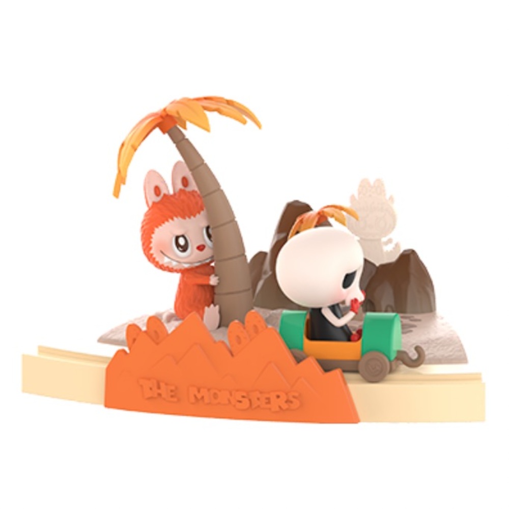 PLAYING GAMES Series Scene The Monsters Labubu POP MART Climbing Fun Tycoco